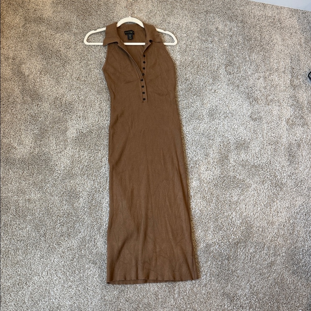 House of Harlow 1960 brown/tan dress Large